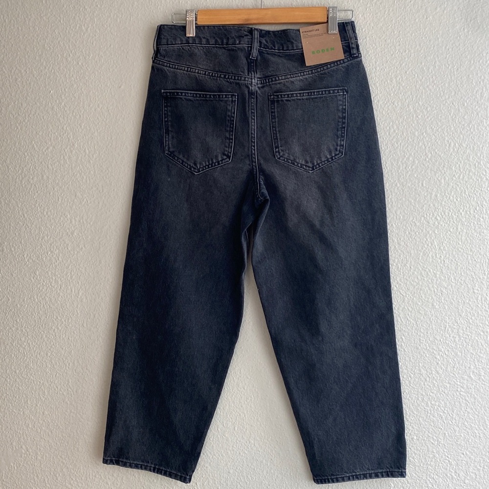 Boden Black Straight Leg Women's Pants - Picture 6 of 9